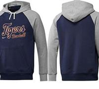 Detroit Tigers Pullover Hoodie Dark Blue & Grey Detroit Tigers Pullover Hoodie Dark Blue & Grey