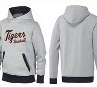 Detroit Tigers Pullover Hoodie Grey & Black Detroit Tigers Pullover Hoodie Grey & Black