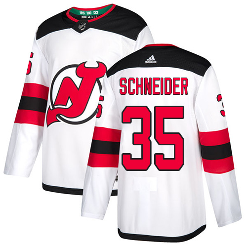 Devils #35 Cory Schneider White Road Authentic Stitched Hockey Jersey Devils #35 Cory Schneider White Road Authentic Stitched Hockey Jersey