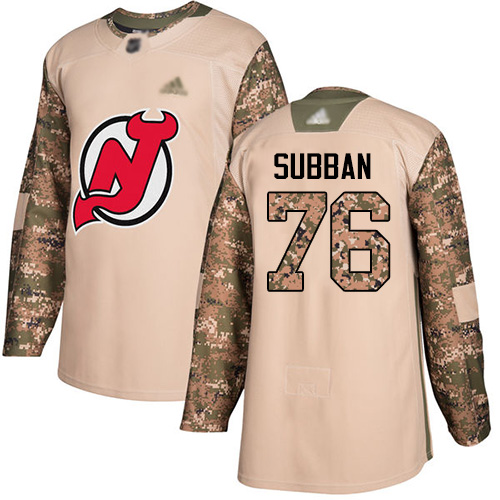 Devils #76 P. K. Subban Camo Authentic 2017 Veterans Day Stitched Youth Hockey Jersey Devils #76 P. K. Subban Camo Authentic 2017 Veterans Day Stitched Youth Hockey Jersey