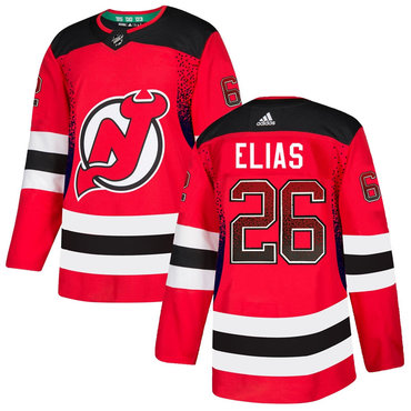 Devils 26 Patrik Elias Red Drift Fashion Adidas Jersey Devils 26 Patrik Elias Red Drift Fashion Adidas Jersey