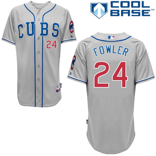 Dexter Fowler Jersey Chicago Cubs Grey 2015
