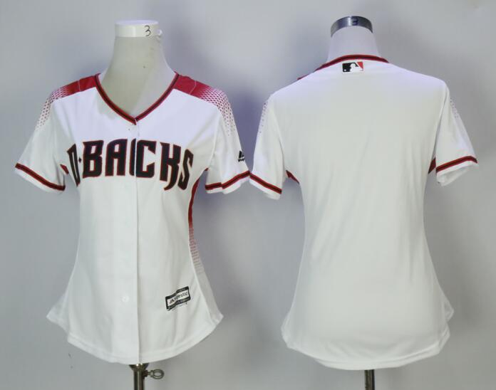 Diamondbacks Blank White Sedona Women Cool Base Jersey Diamondbacks Blank White Sedona Women Cool Base Jersey