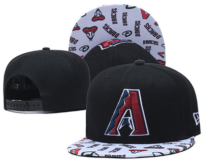 Diamondbacks Team Logo Navy White Adjustable Hat TX