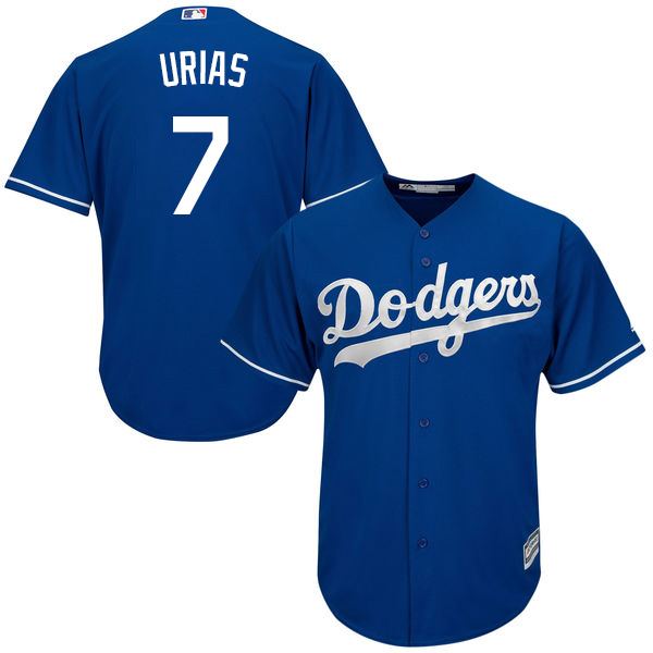 Dodgers #7 Julio Urias Blue Cool Base Stitched Youth MLB Jersey Dodgers #7 Julio Urias Blue Cool Base Stitched Youth MLB Jersey