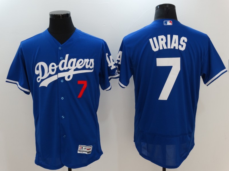 Dodgers 7 Julio Urias Blue Flexbase Jersey