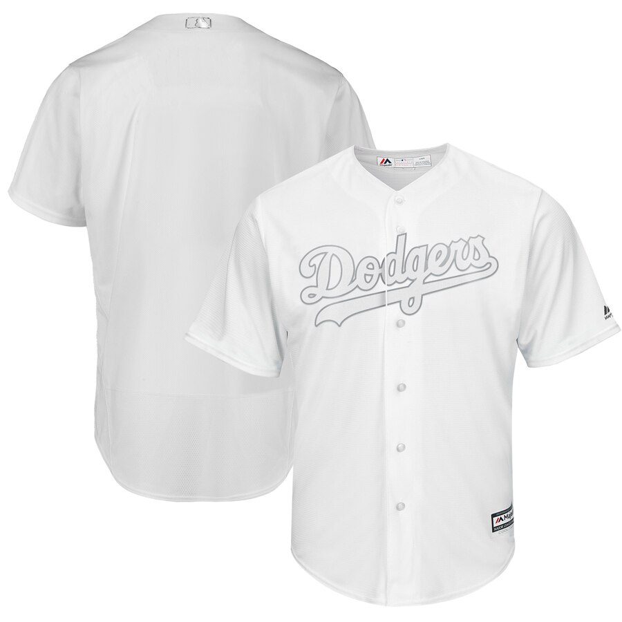 Dodgers Blank White 2019 Players' Weekend Player Jersey
