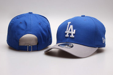 Dodgers Fresh Logo Blue Adjustable Hat YP