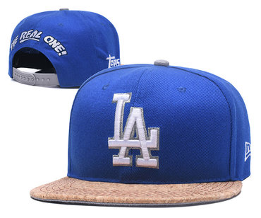 Dodgers Fresh Logo Royal Adjustable Hat Yd