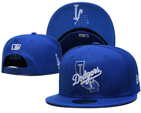 Dodgers Snapback Hat -YD