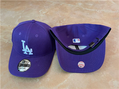Dodgers Snapback Hat Purple --TX