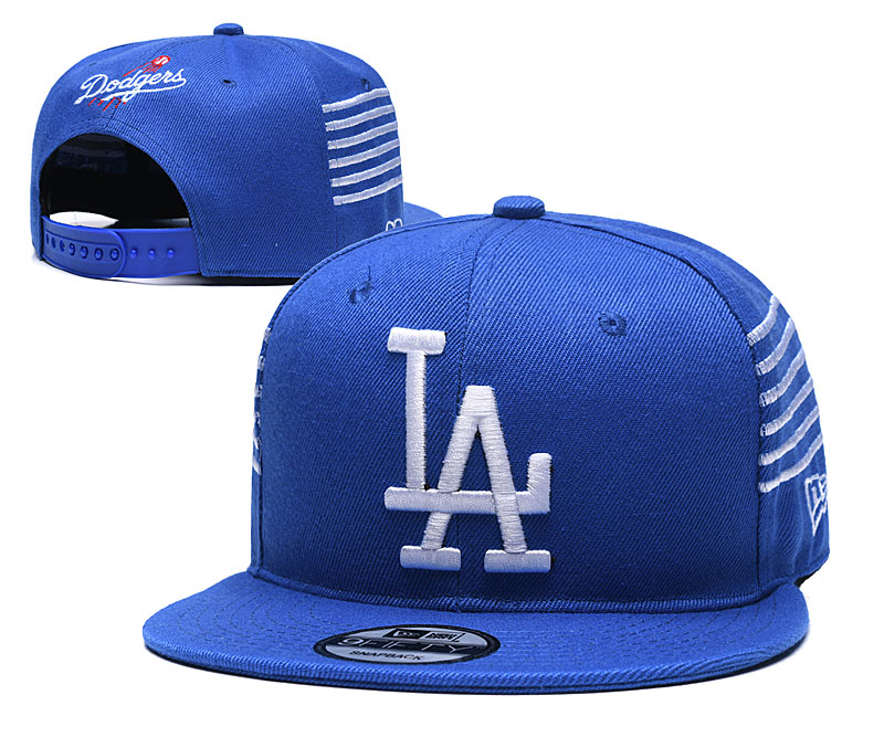 Dodgers Team Logo Royal Adjustable Hat YD