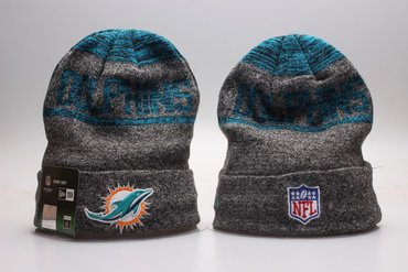 Dolphins Fresh Logo Dark Gray FashionKnit Hat YP