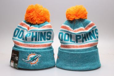 Dolphins Fresh Logo Fashion Auqa Knit Hat YP