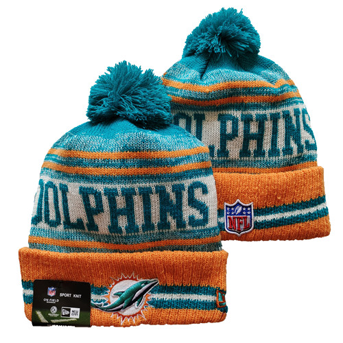 Dolphins-Team-Logo-Aque-and-Orange-Pom-Cuffed-Knit-Hat-YD