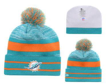 Dolphins Team Logo Knit Hat YD