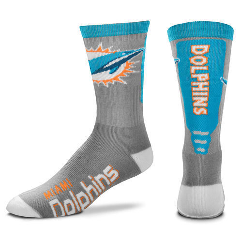 Dolphins Team Logo NFL Socks Dolphins Team Logo NFL Socks