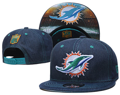 Dolphins Team Logo Navy Established Adjustable Hat YD