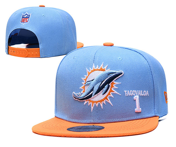 DolphinsTeam Logo #1 Tagovailoa Adjustable Hat 1 TX