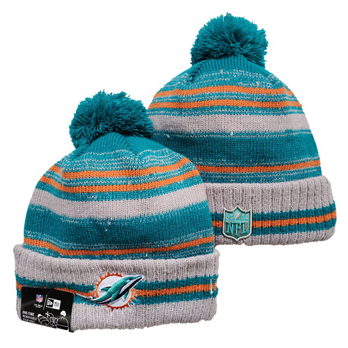 Dolpins Team Logo Pom Knit Hat 1 YD
