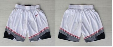 Dream Team USA White Srtip NBA Shorts