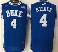 Duke Blue Devils #4 J.J. Redick Blue Basketball New Stitched NCAA Jersey