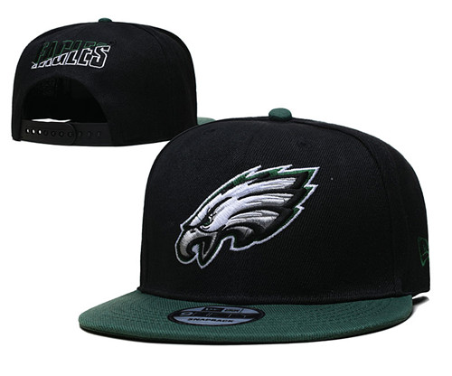 Eagles Black Snapback Hat --TX