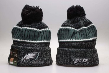Eagles Fresh Logo Green Sport Knit Hat YP