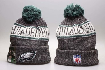 Eagles Gray 2018 NFL Sideline Cold Weather Sport Knit Hat