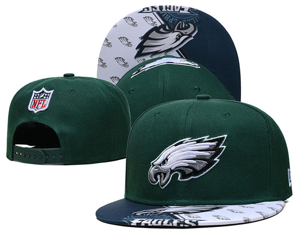 Eagles Green Snapback Hat--GS