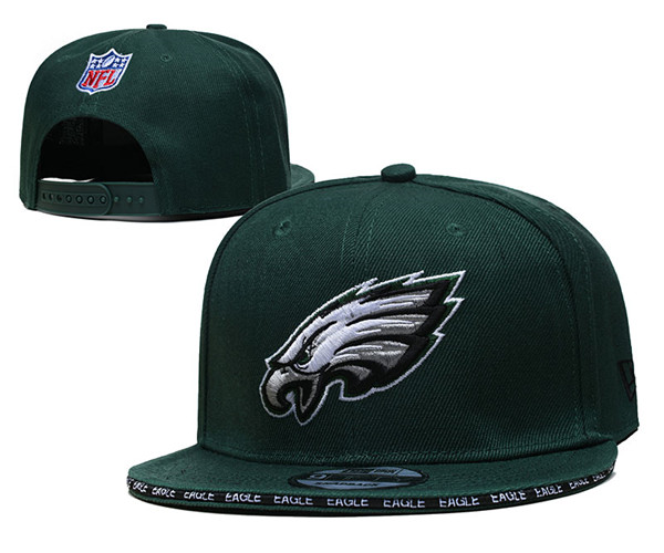 Eagles Green Snapback Hat--TX