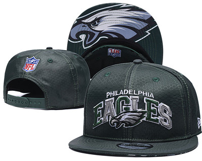 Eagles Team Logo Green Adjustable Hat TX