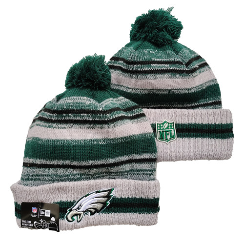 Eagles Team Logo Pom Knit Hat 1 YD