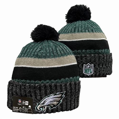 Eagles Team Logo Pom Knit Hat YD-5