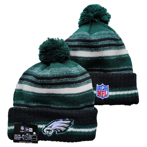 Eagles Team Logo Pom Knit Hat YD