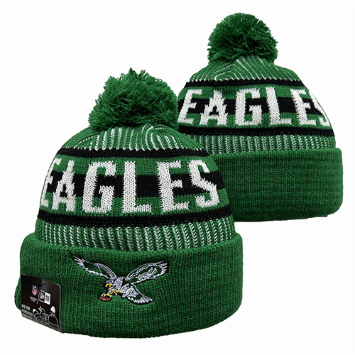 Eagles Team Logo Pom Knit Hat YD