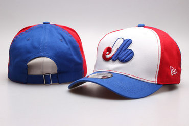 Expos Team Logo White Adjustable Hat YP