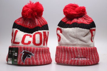 Falcons Fresh Logo Fashion Red Knit Hat YP
