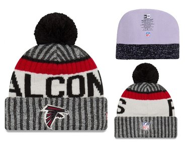 Falcons Team Logo 2017 Sideline Knit Hat