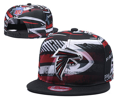 Falcons Team Logo Black Adjustable Hat TX