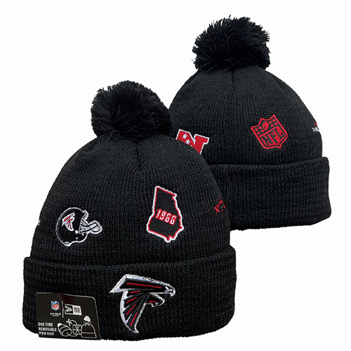 Falcons Team Logo Pom Knit Hat YD