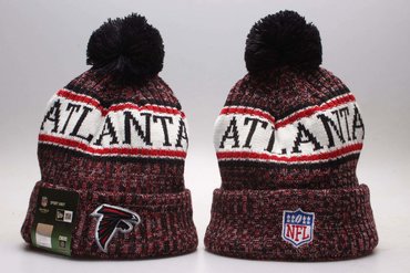 Falcons Team Logo Red Knit Hat YP