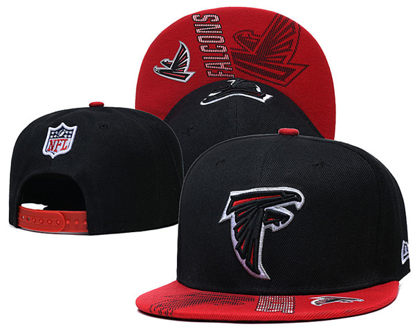 Falcons Team Logos Adjustable Black Hat GS 2