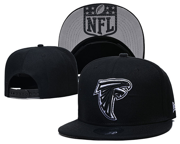 Falcons Team Logos Adjustable Black Hat GS