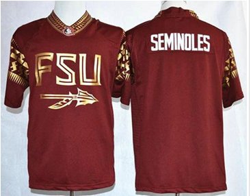 Florida State Seminoles Blank Red Pride Fashion Stitched NCAA Jersey
