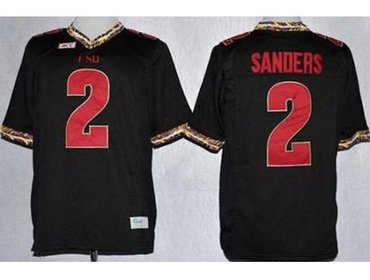 Florida State Seminoles FSU 2 Deion Sanders Black NCAA Jerseys Florida State Seminoles FSU 2 Deion Sanders Black NCAA Jerseys