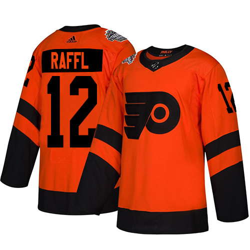 Flyers #12 Michael Raffl Orange Authentic 2019 Stadium Series Stitched Hockey Jersey Flyers #12 Michael Raffl Orange Authentic 2019 Stadium Series Stitched Hockey Jersey