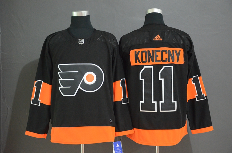 Flyers 11 Travis Konecny Black Alternate Adidas Jersey Flyers 11 Travis Konecny Black Alternate Adidas Jersey