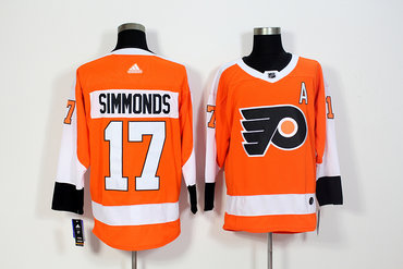 Flyers 17 Wayne Simmonds Orange Adidas Jersey