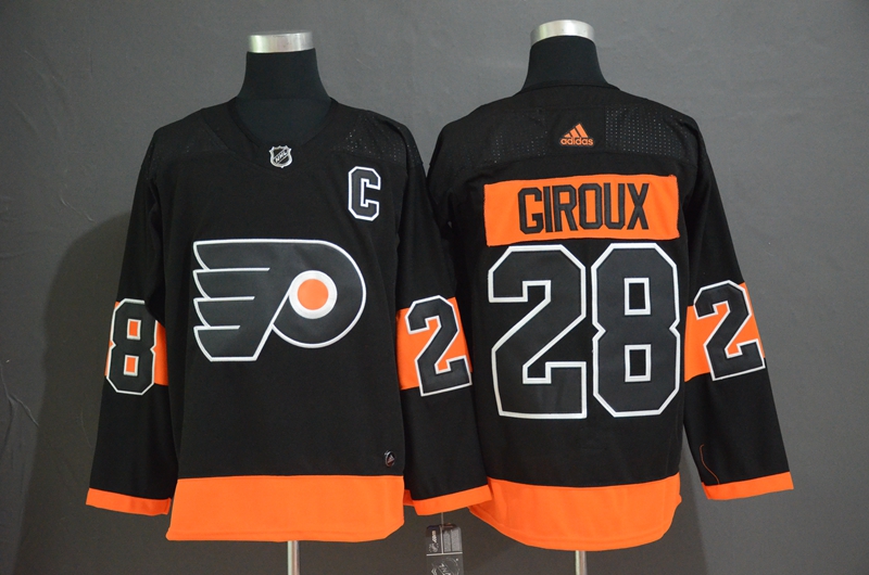 Flyers 28 Claude Giroux Black Alternate Adidas Jersey Flyers 28 Claude Giroux Black Alternate Adidas Jersey